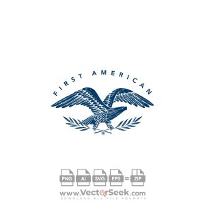 First American Real Estate Logo Vector