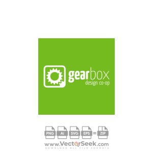 Gearbox Design Co Op Logo Vector