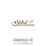 Global Market Realty Logo Vector