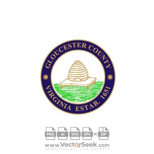 Glocester County Logo Vector