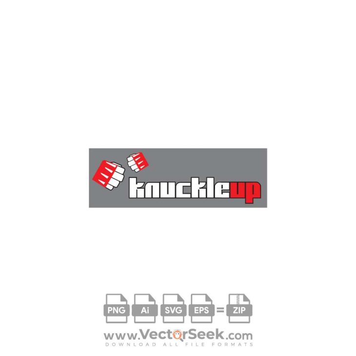 KnuckleUp Fitness Logo Vector