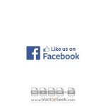 Like us on Facebook Logo Vector