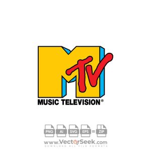 MTV Music Television Logo Vector