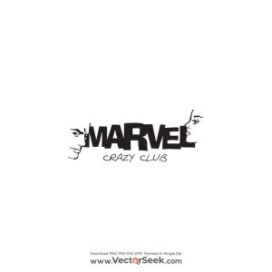 Marvel Crazy Club Logo Vector