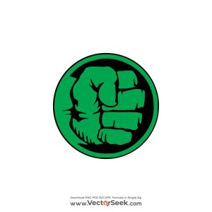Marvel HULK Hand Logo Vector