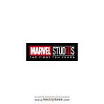 Marvel Studios  The First Ten Years Logo Vector