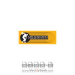 Millennium Fitness Logo Vector