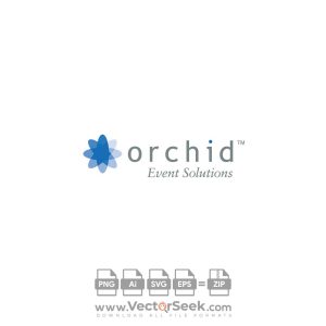 Orchid Event Solutions Logo Vector