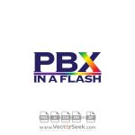 PBX in a Flash Logo Vector