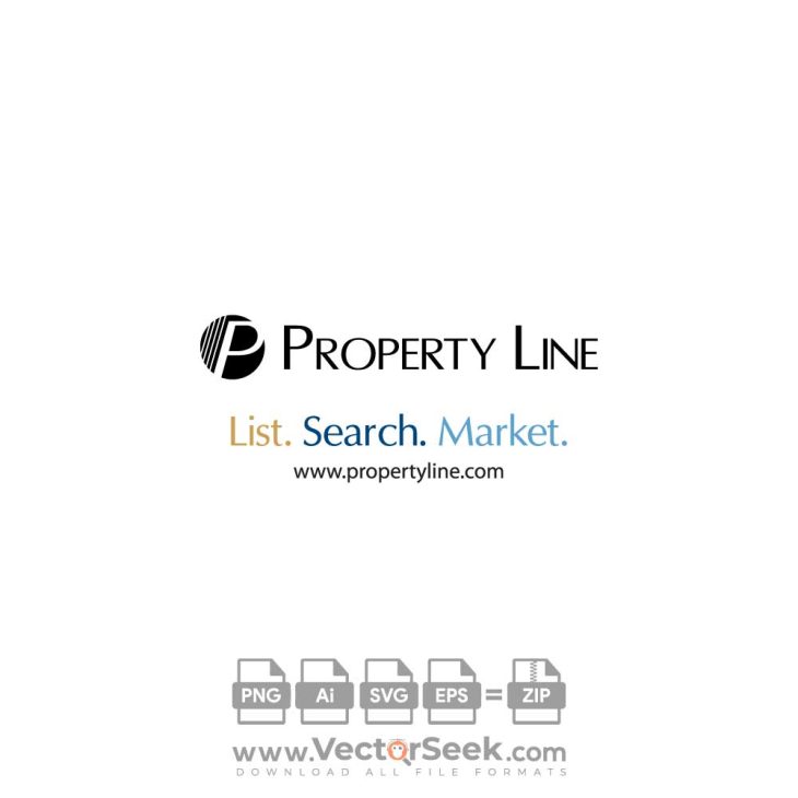 Property Line Logo Vector