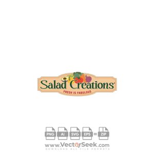 Salad Creations Logo Vector