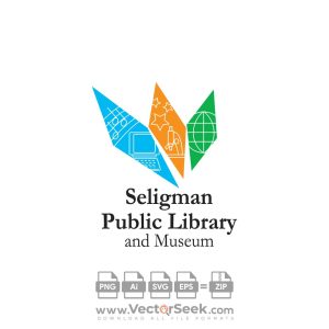 Seligman Library and Museum Logo Vector