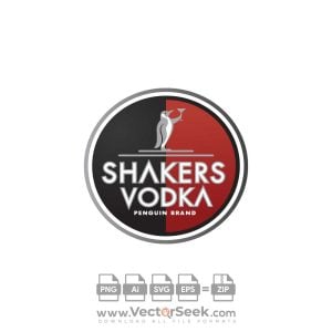 Shakers Vodka Logo Vector