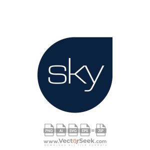 Sky Wash Detail Logo Vector