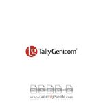 Tally Genicom Logo Vector