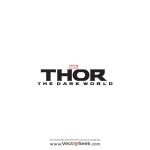 Thor The Dark World Logo Vector