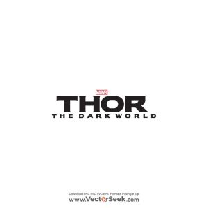 Thor The Dark World Logo Vector