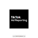 Tiktok Ad Reporrting Logo Vector