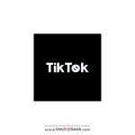 Tiktok Ban Logo Vector