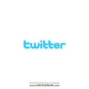 Twitter Letter Logo Vector