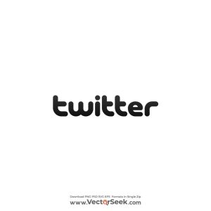 Twitter Letters Logo Vector