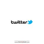 Twitter with Letters Logo Vector