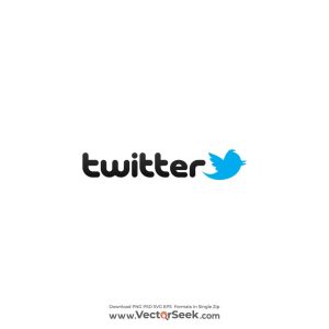 Twitter with Letters Logo Vector