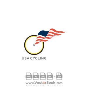 USA Cycling Logo Vector