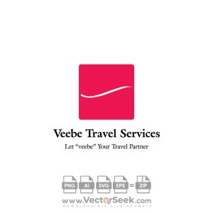 Veebe Travel Services Logo Vector