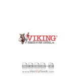 Viking Termite & Pest Control Logo Vector