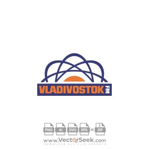 Vladivostok FM Radio Logo Vector
