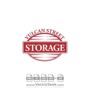 Vulcan Street Storage Logo Vector