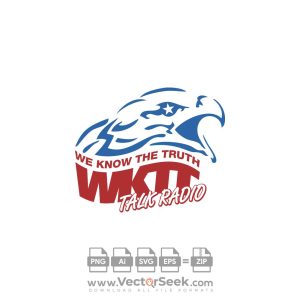 WKTT Talk Radio Logo Vector