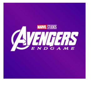 vectorseek Avengers Endgame with Gradient Background Logo