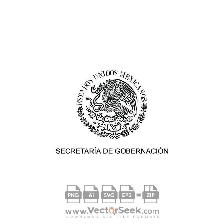 Escudo Nacional Mexicano Logo Vector