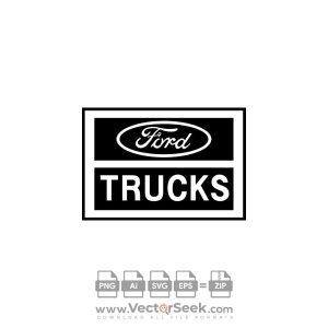 Ford Truck Logo Vector