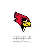 Illinois State Redbird Logo Vector