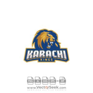 Karachi Kings Logo Vector