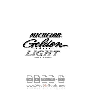 Michelob Golden Draft Light Beer Logo Vector