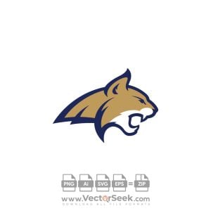 Montana State Bobcats Logo Vector