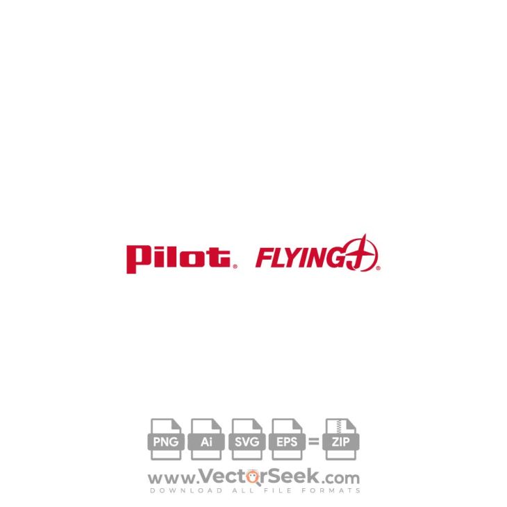Pilot Flying J Logo Vector