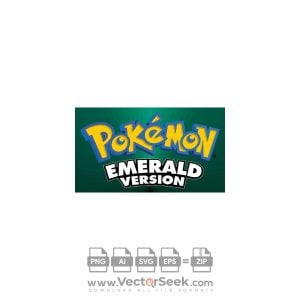Pokemon Emerald Logo Vector