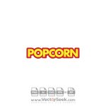 Popcorn Logo Vector