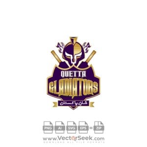 Quetta Gladiators Logo Vector