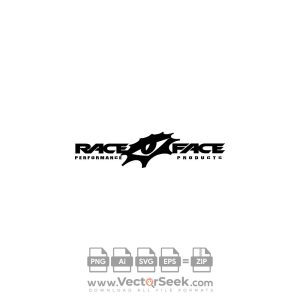Race Face Logo Vector