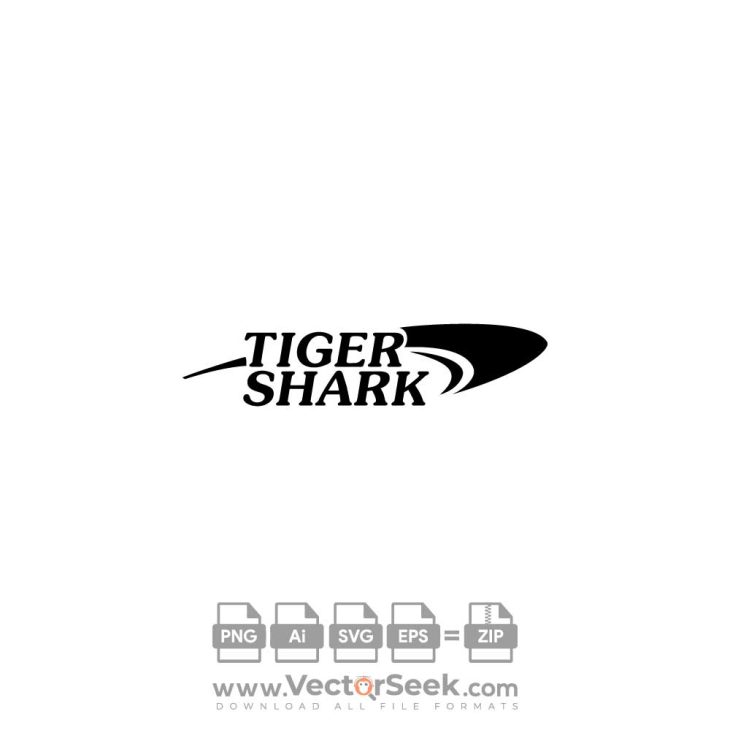 Tiger Shark Logo Vector