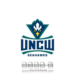 Unc Wilmington Seahawks Logo Vector