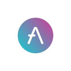 Aave (AAVE) Logo Vector