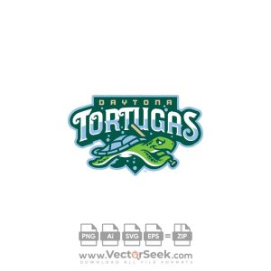 Daytona Tortugas Logo Vector