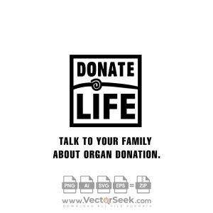 Donate Life Logo Vector